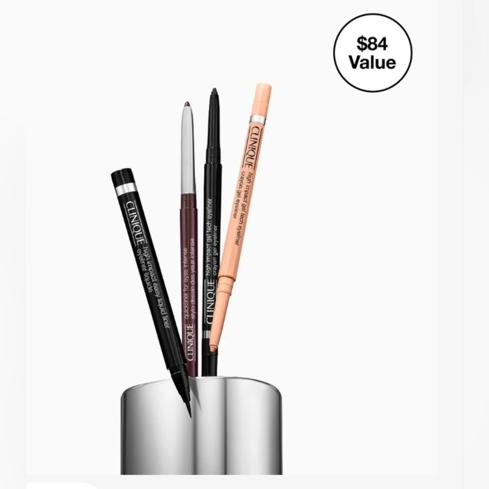 Clinique Ultimate Eye Line-Up: Eyeliner Set. BNIB